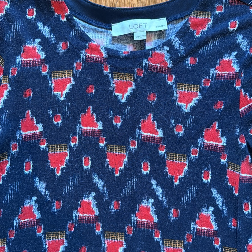 So soft, cute, XSP Loft swing dress - Picture 2 of 3